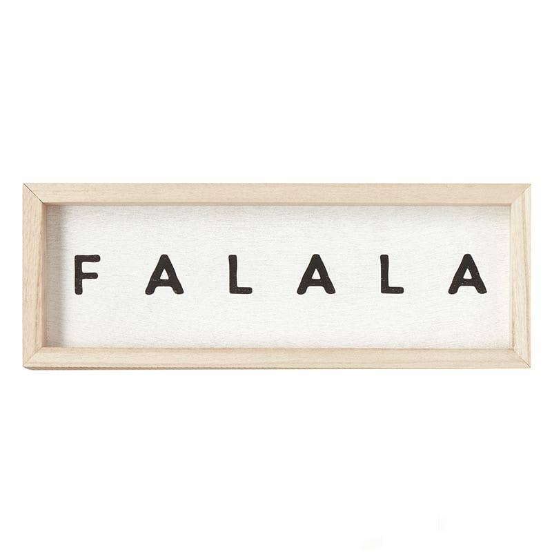 Wood Sign - Fa La La