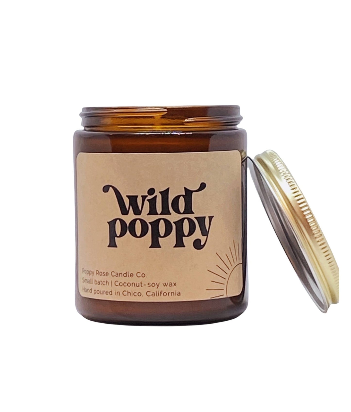 Wild Poppy Candle - Homeboxed