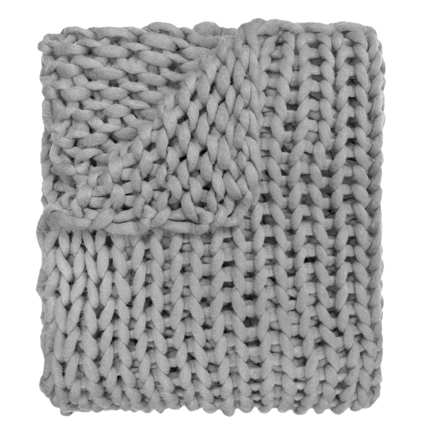 Chunky Knit Throw - Homeboxed