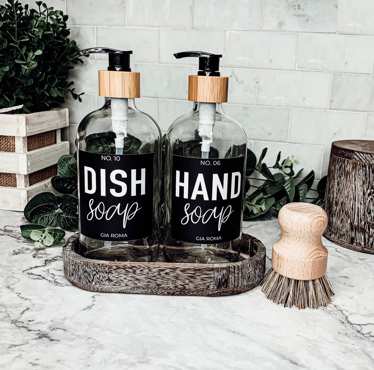 Glass Soap Dispensers - Homeboxed