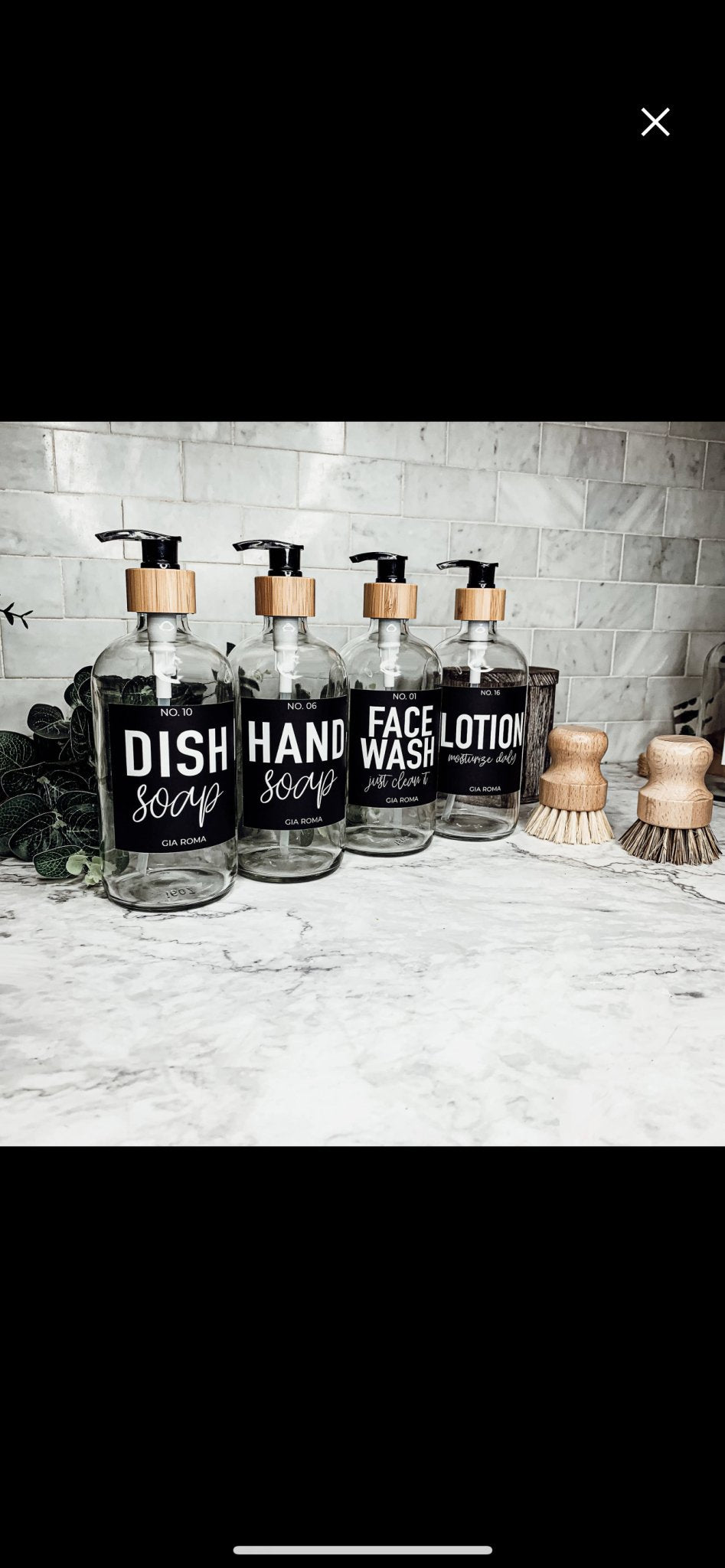 Glass Soap Dispensers - Homeboxed