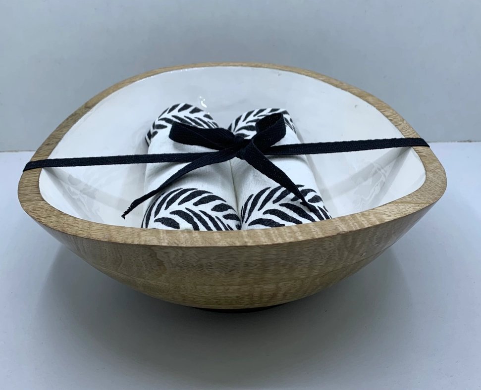 Mango Wood Bowl Set - Homeboxed