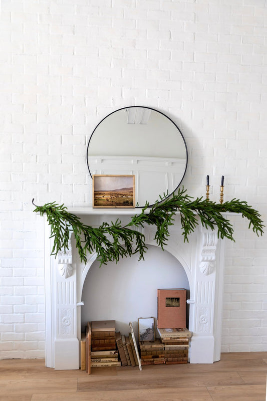 Norfolk Pine Garland Real Touch - Homeboxed