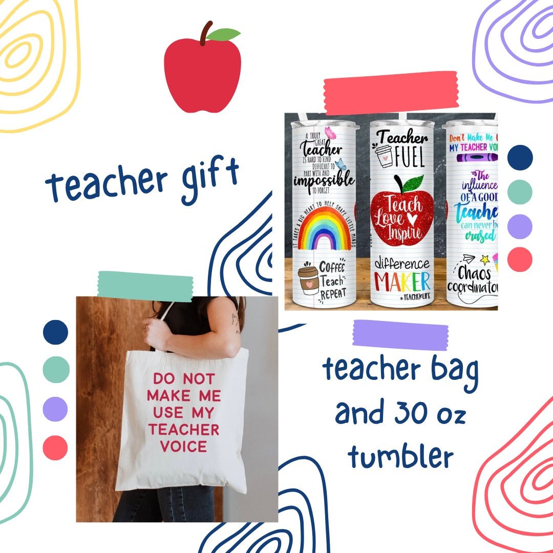 Teacher Tumbler and Tote - Homeboxed