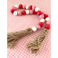 Valentine Farmhouse Wooden Beads - Homeboxed